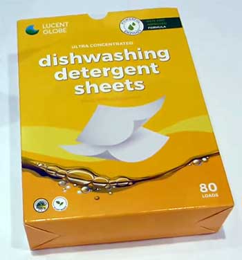 Lucent Globe Dishwashing Sheets