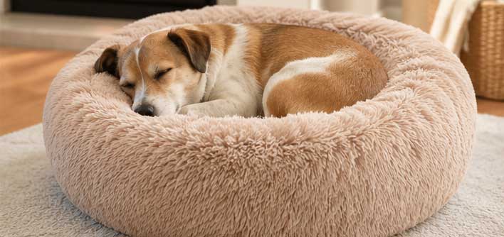 Mr Fluffy Friends Dog Bed