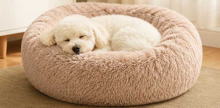 Mr Fluffy Friends Dog Bed