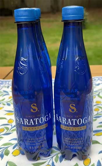 Saratoga Sparkling Water