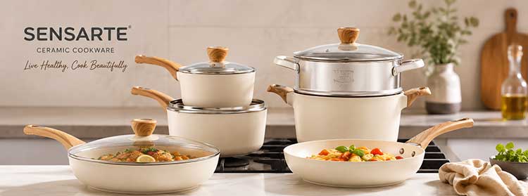 Sensarte Ceramic Cookware
