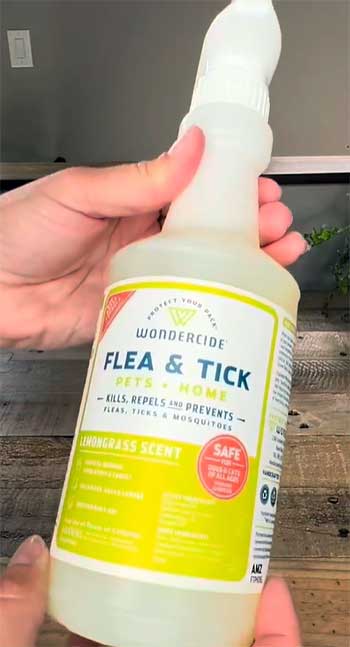 wondercide flea and tick spray