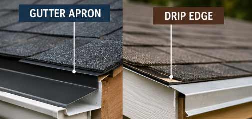 Gutter Apron Vs. Drip Edge