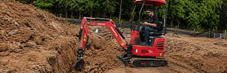 HUAYEE HY14C Mini Excavator