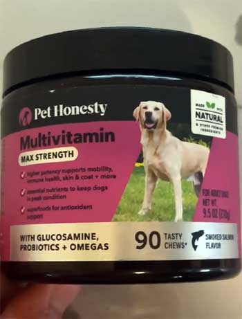 pet honesty multivitamin