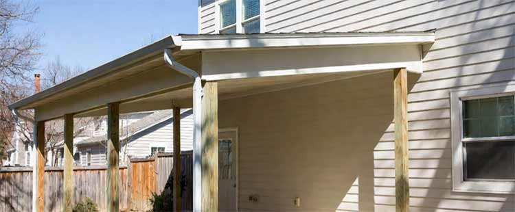 Freestanding Post-Supported Structures