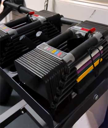 PowerBlock Elite adjustable dumbbell
