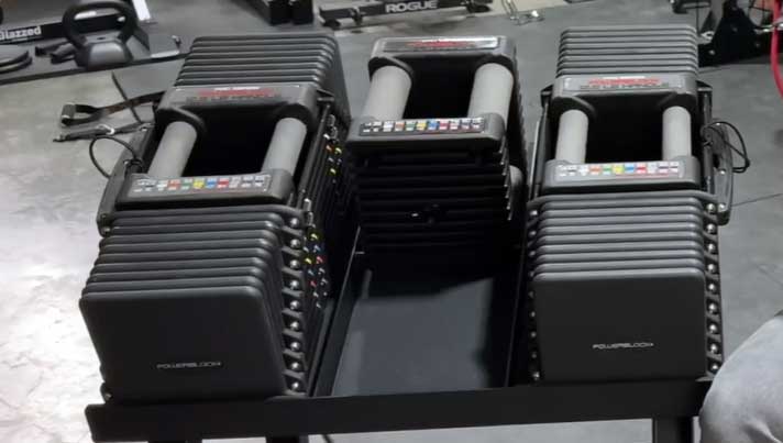 PowerBlock Pro adjustable dumbbell