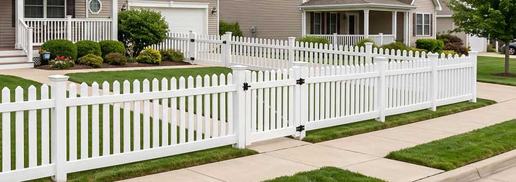 Vinyl Fence